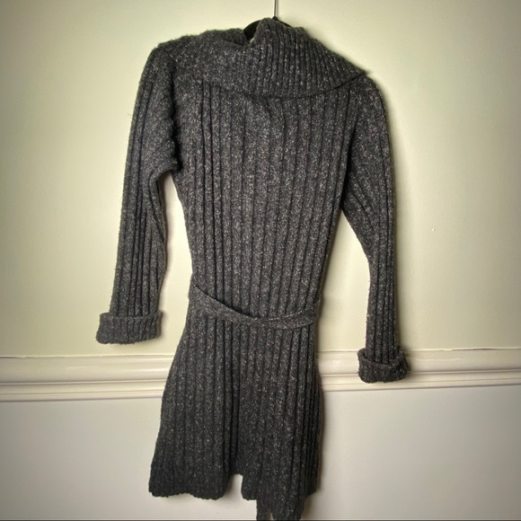 Grey Knit Cardigan - Picture 3 of 3
